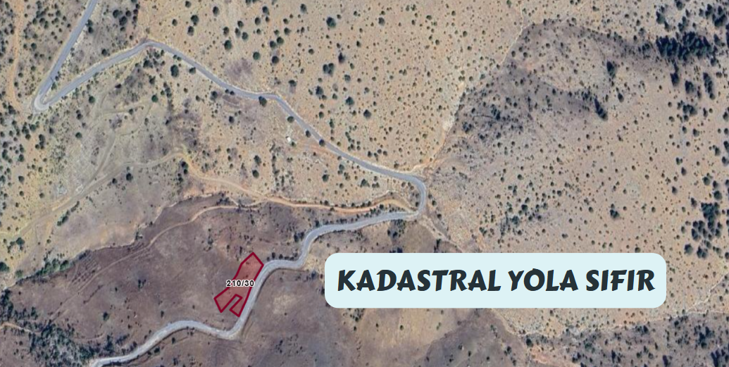 KONYA HADİM KALINAĞIL KÖYÜNDE 2.062M² TARLAMIZ SATILIKTIR. - KONYA HADİM fotoğraf 8
